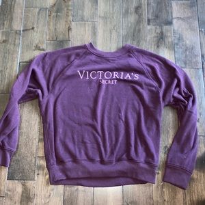 Victoria’s Secret purple crew neck